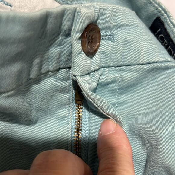 J. Crew Factory AD156 Seafoam Green High-rise Girlfriend Chino pants NWT - Picture 10 of 10